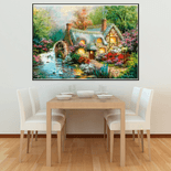 Puzzle 1500 Pecas Retiro No Campo com Poster - Clementoni
